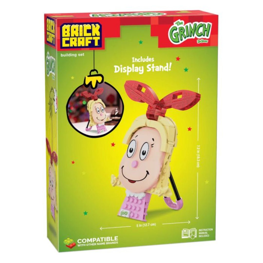 Brickcraft Dr Seuss The Grinch Cindy - Lou Decoration Building Set 121 Pieces