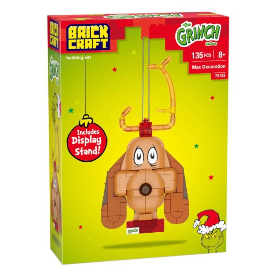Brickcraft Dr Seuss The Grinch Max Decoration Building Set 135 Pieces
