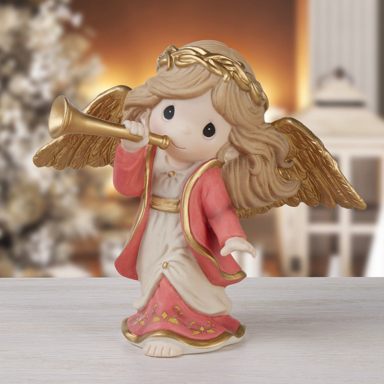 Bringing Good News Of Great Joy Annual Angel Figurine