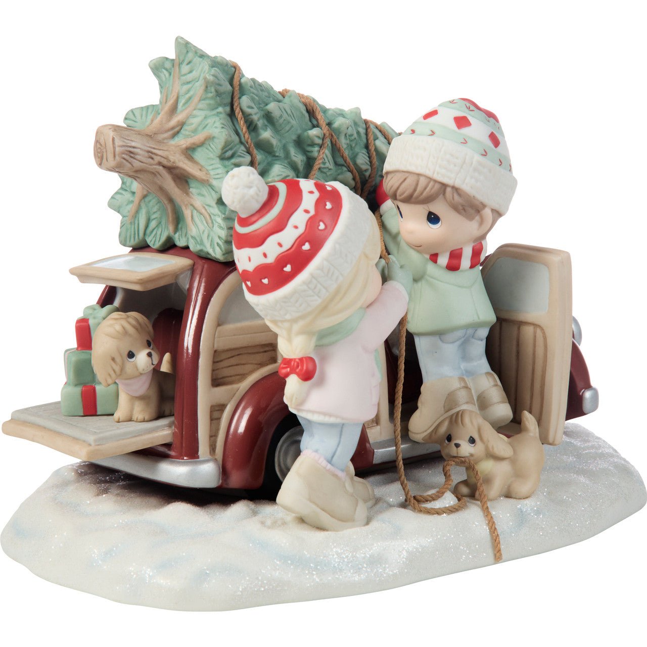 Bringing Home The Spirit Of Christmas Limited Edition Figurine