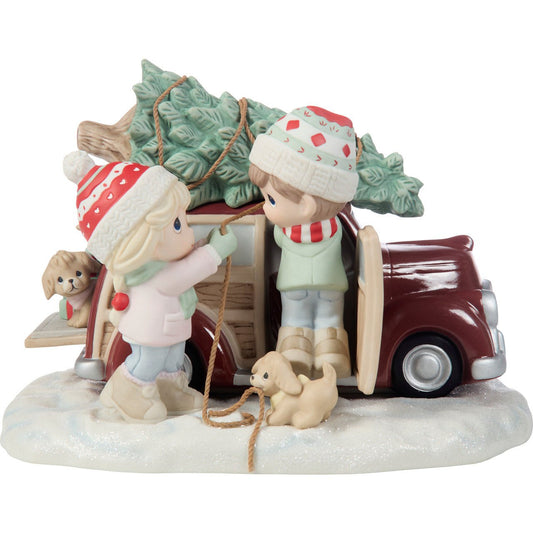 Bringing Home The Spirit Of Christmas Limited Edition Figurine