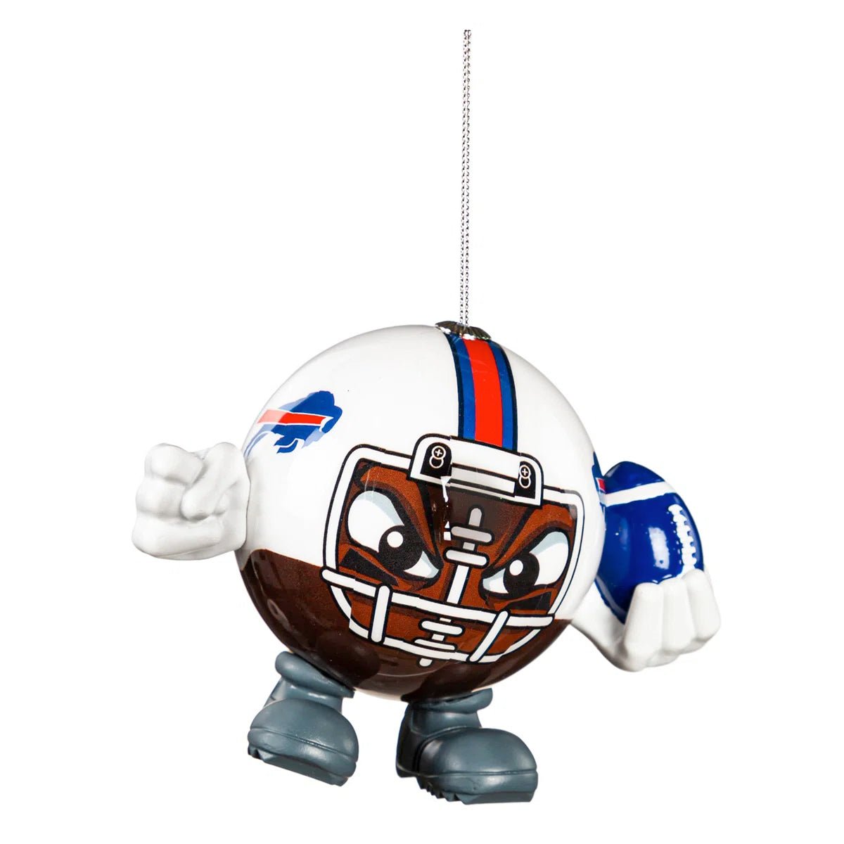 Buffalo Bills 3.82'' Sports Hanging Figurine Ornament BILLS BALL HEAD ORNAMENT