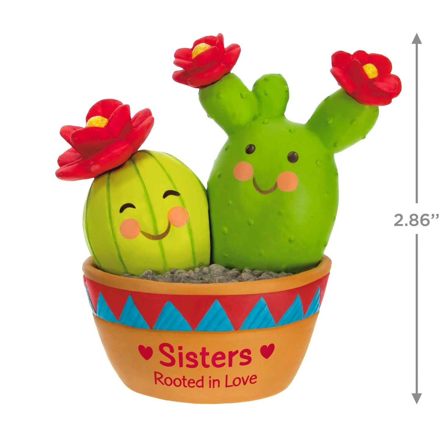 Cactus Sisters, 2023 Keepsake Ornament