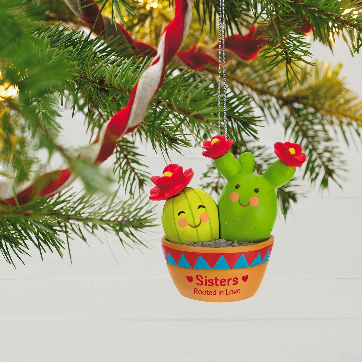 Cactus Sisters, 2023 Keepsake Ornament