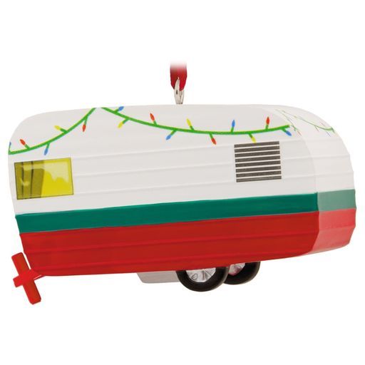 Camper Trailer Tree Trimmer Ornament