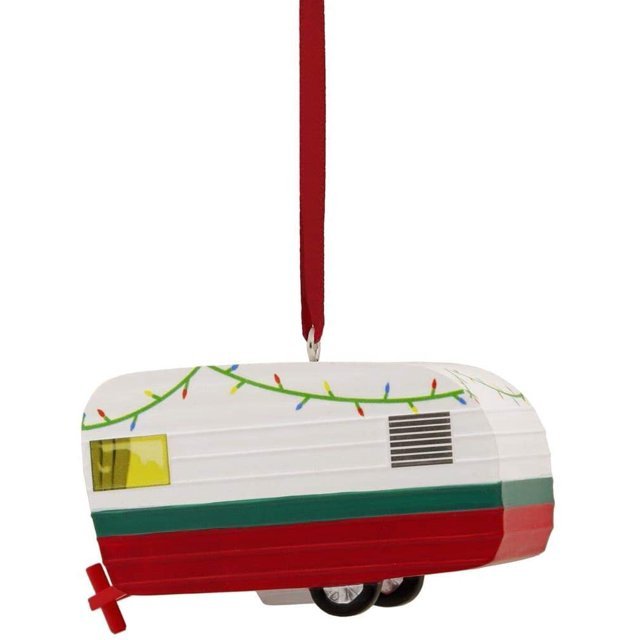 Camper Trailer Tree Trimmer Ornament