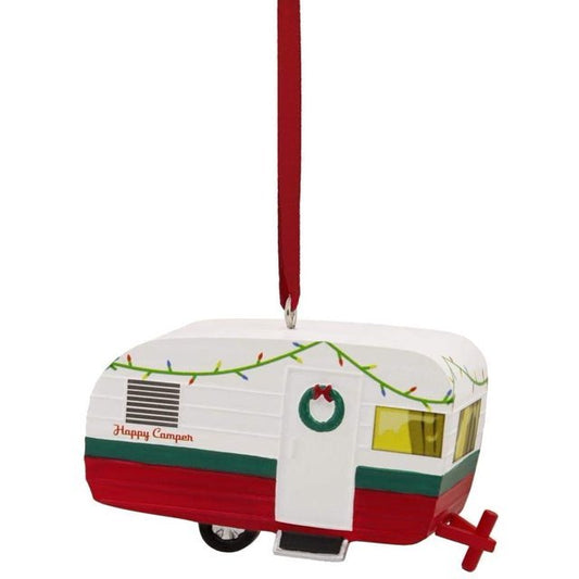 Camper Trailer Tree Trimmer Ornament