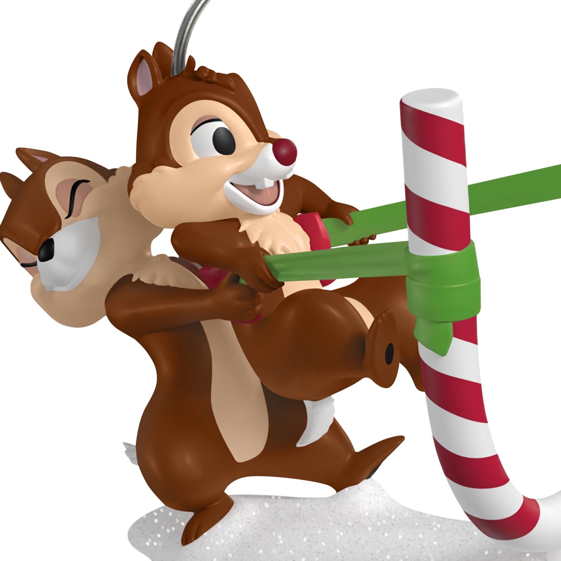 Candy Cane Catapult Disney Chip and Dale 2025 Keepsake Ornament