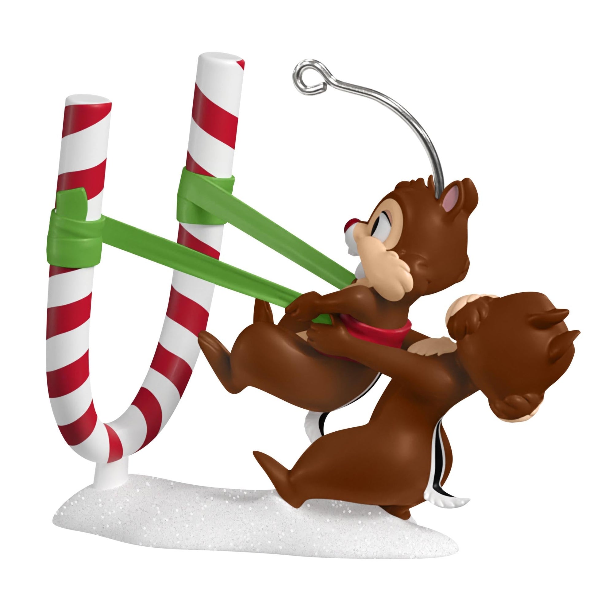 Candy Cane Catapult Disney Chip and Dale 2025 Keepsake Ornament