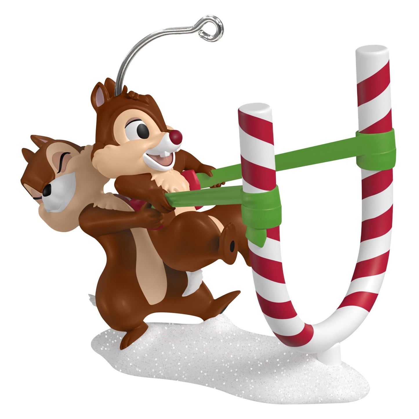 Candy Cane Catapult Disney Chip and Dale 2025 Keepsake Ornament