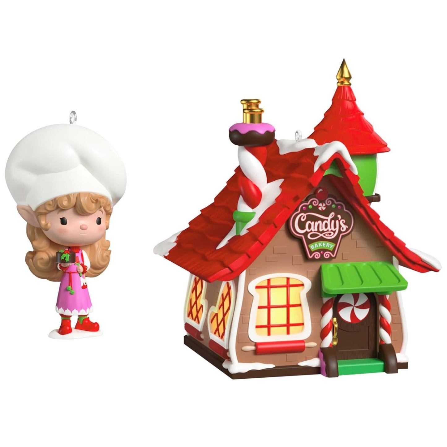 Candy's Bakery 1st in the Welcome to Elfville series 2025 Keepsake Ornament