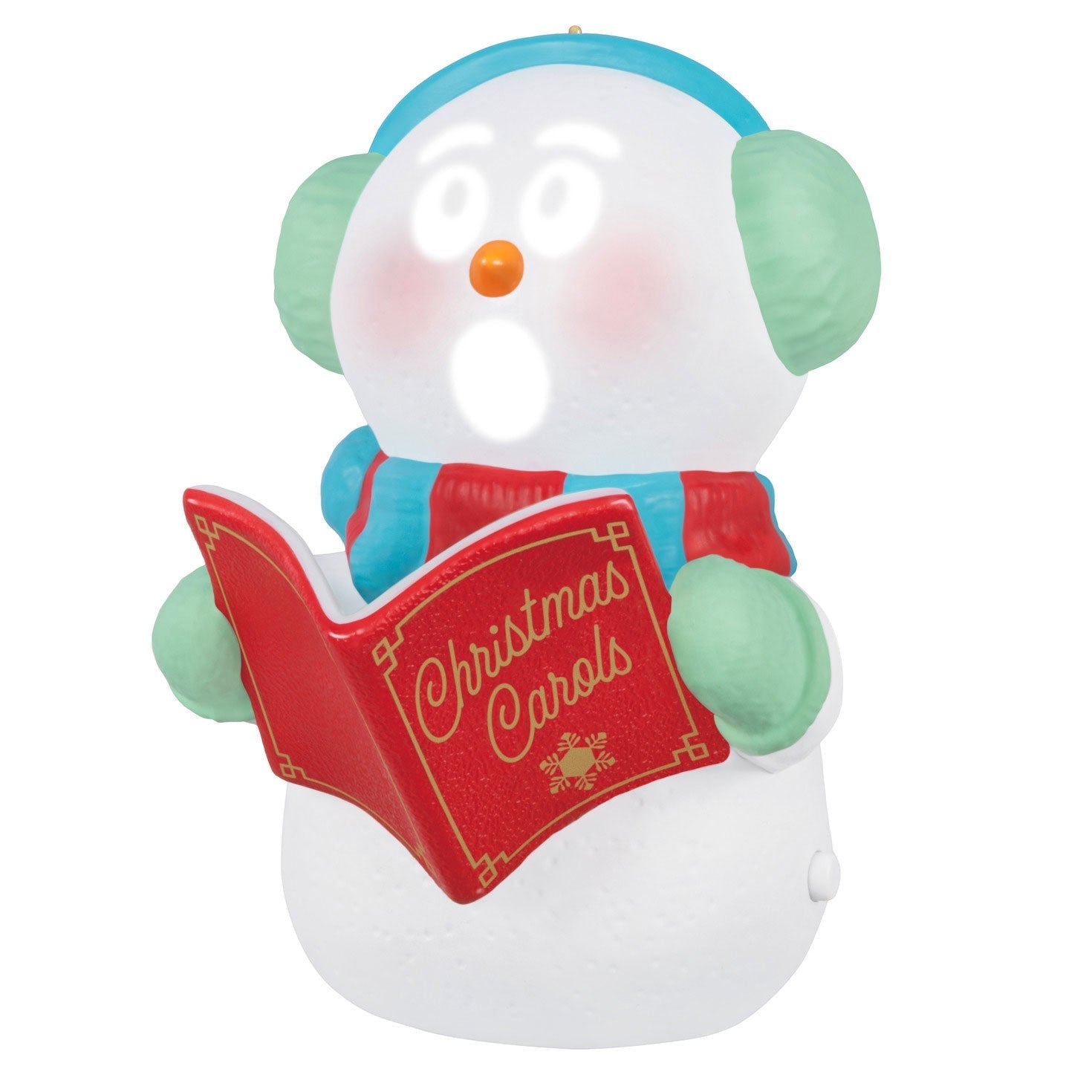 Caroling Snowman Musical 2024 Keepsake Ornament