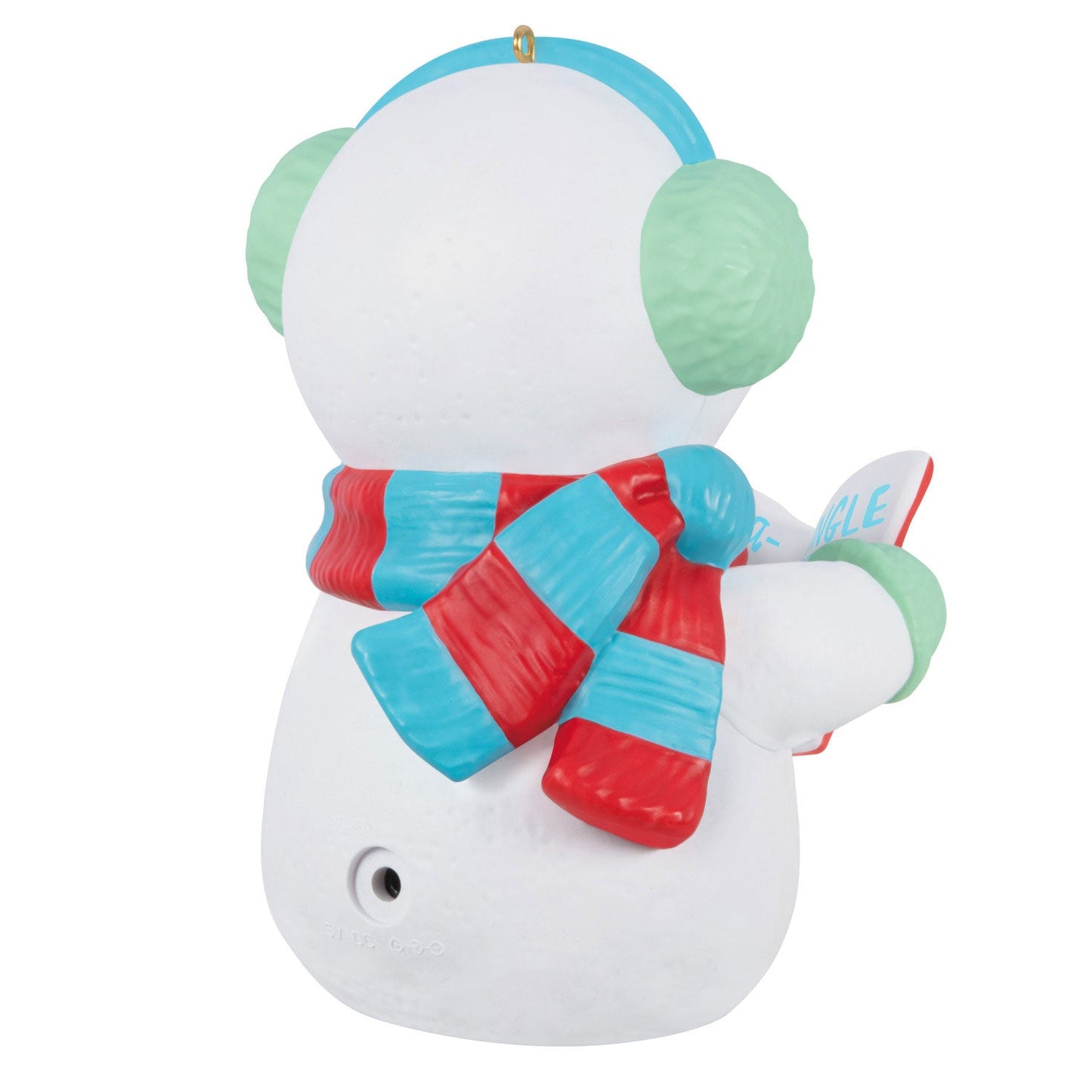 Caroling Snowman Musical 2024 Keepsake Ornament