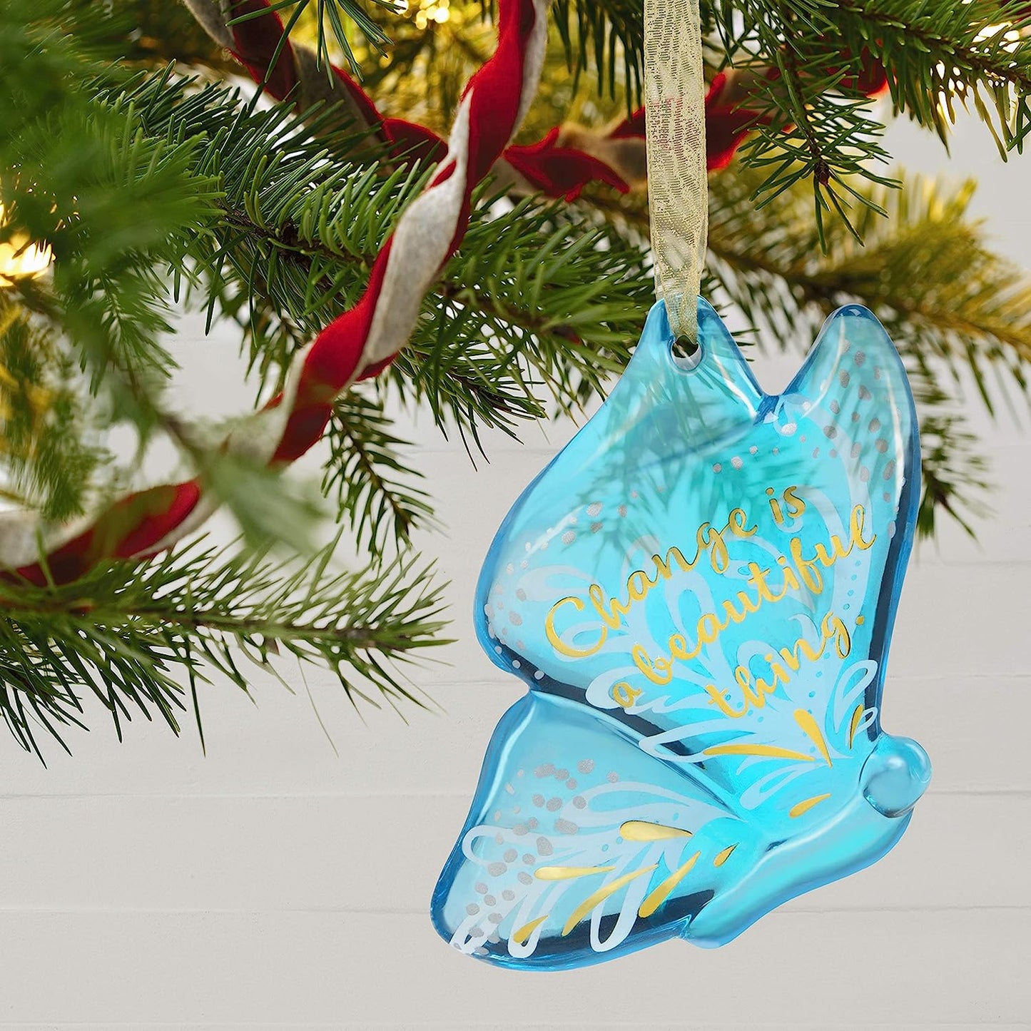 Change is Beautiful, Butterfly, 2019 Keepsake Ornament