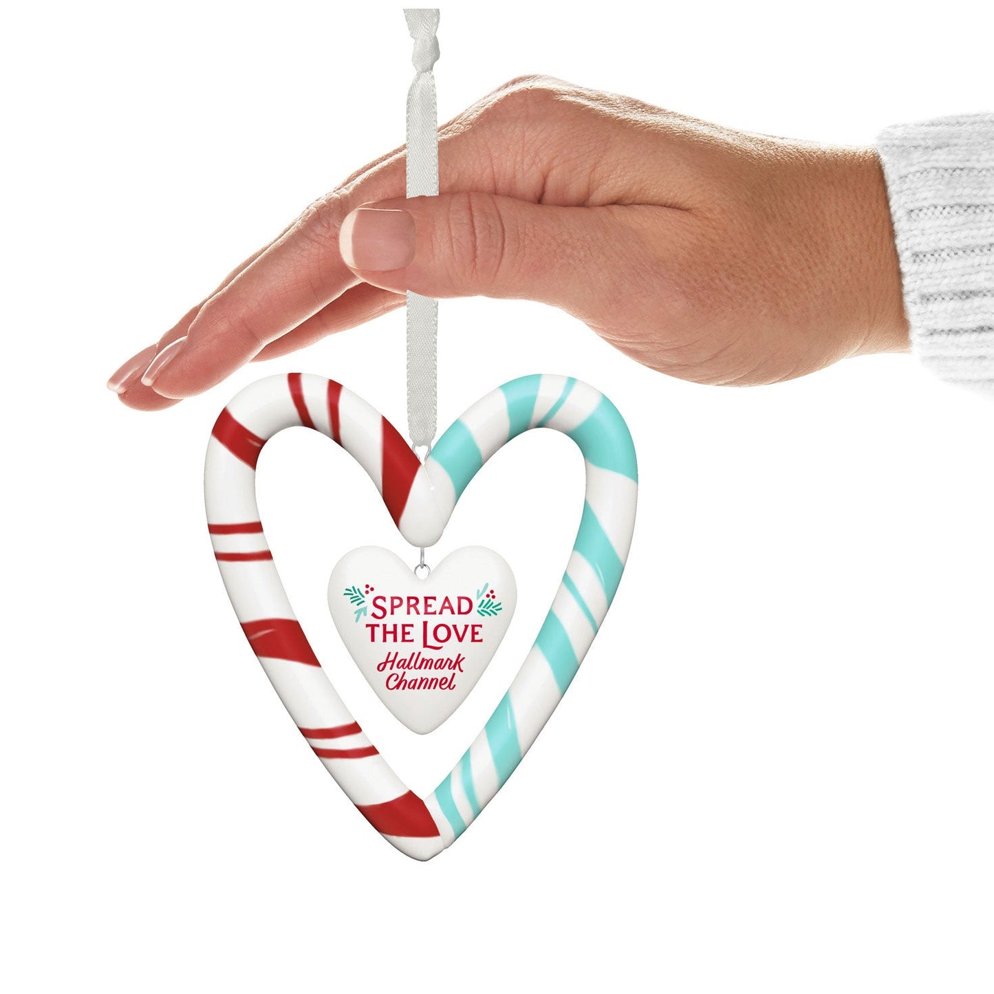 Channel Spread the Love Porcelain 2024 Keepsake Ornament