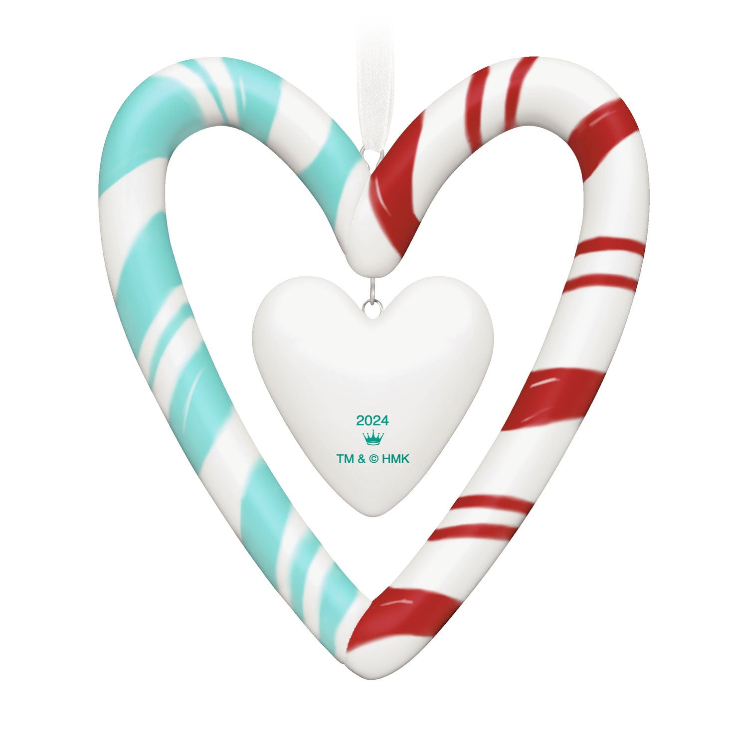 Channel Spread the Love Porcelain 2024 Keepsake Ornament