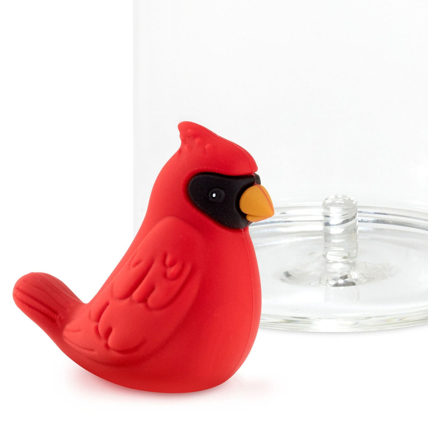 Charmers Cardinal Silicone Charm