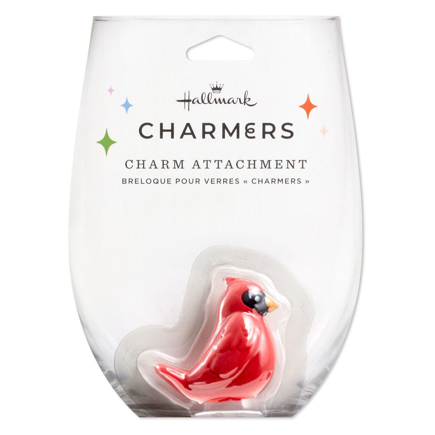 Charmers Cardinal Silicone Charm