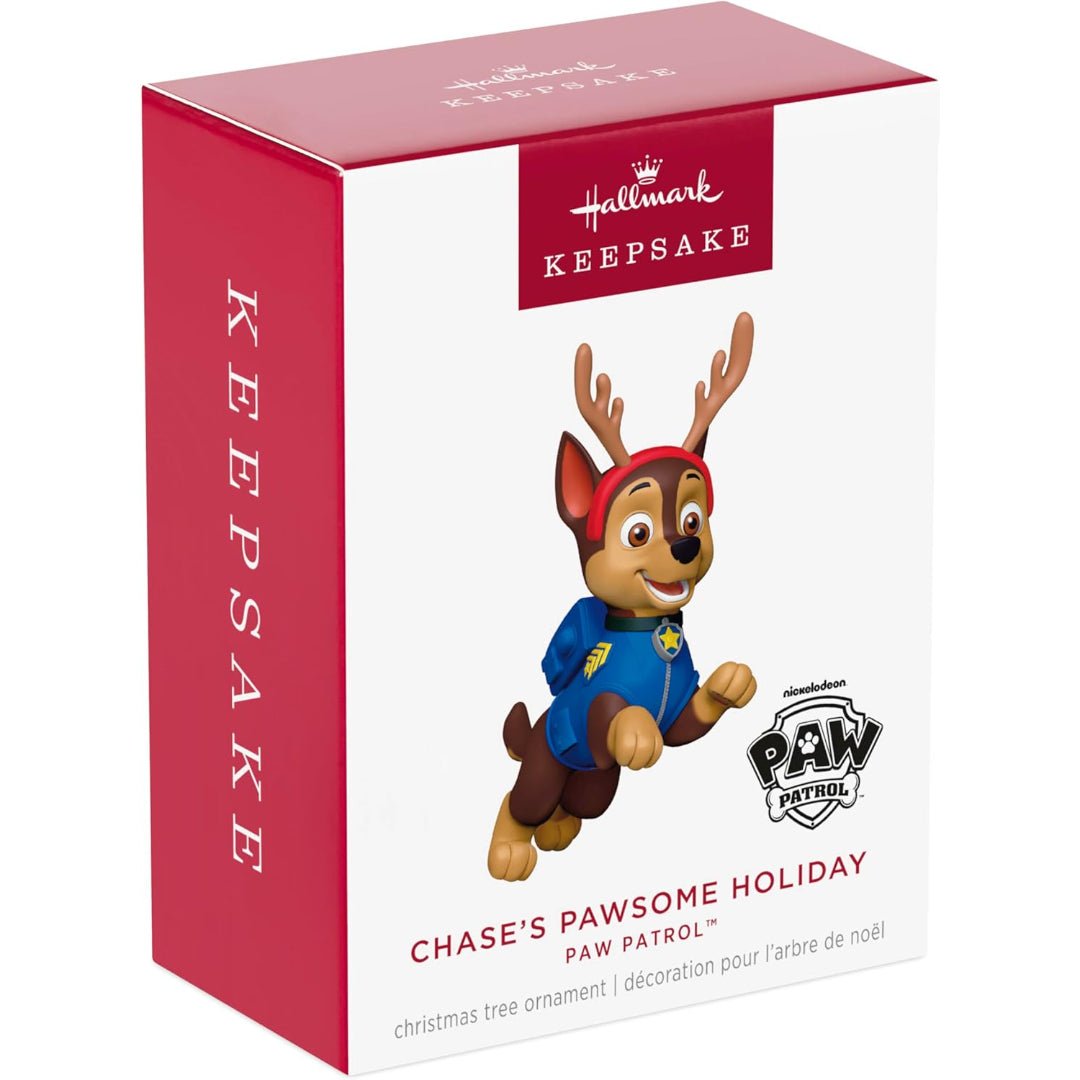 Chase's Pawsome Holiday Paw Patrol 2025 Keepsake Ornament