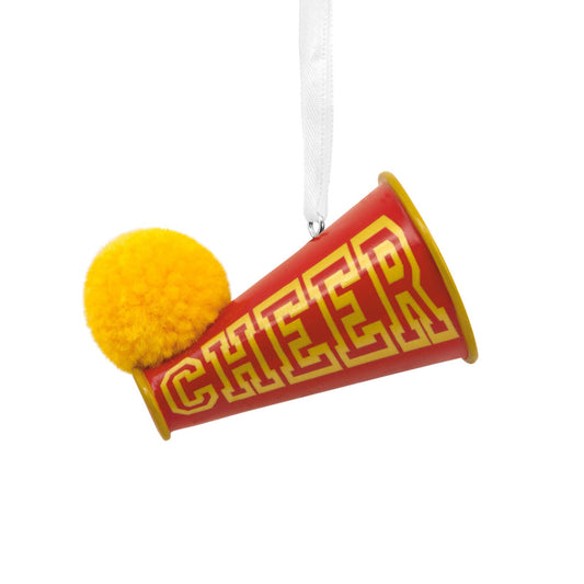 Cheer Megaphone Hallmark Ornament