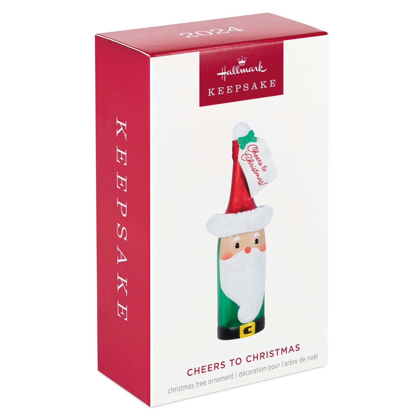 Cheers to Christmas 2024 Keepsake Ornament