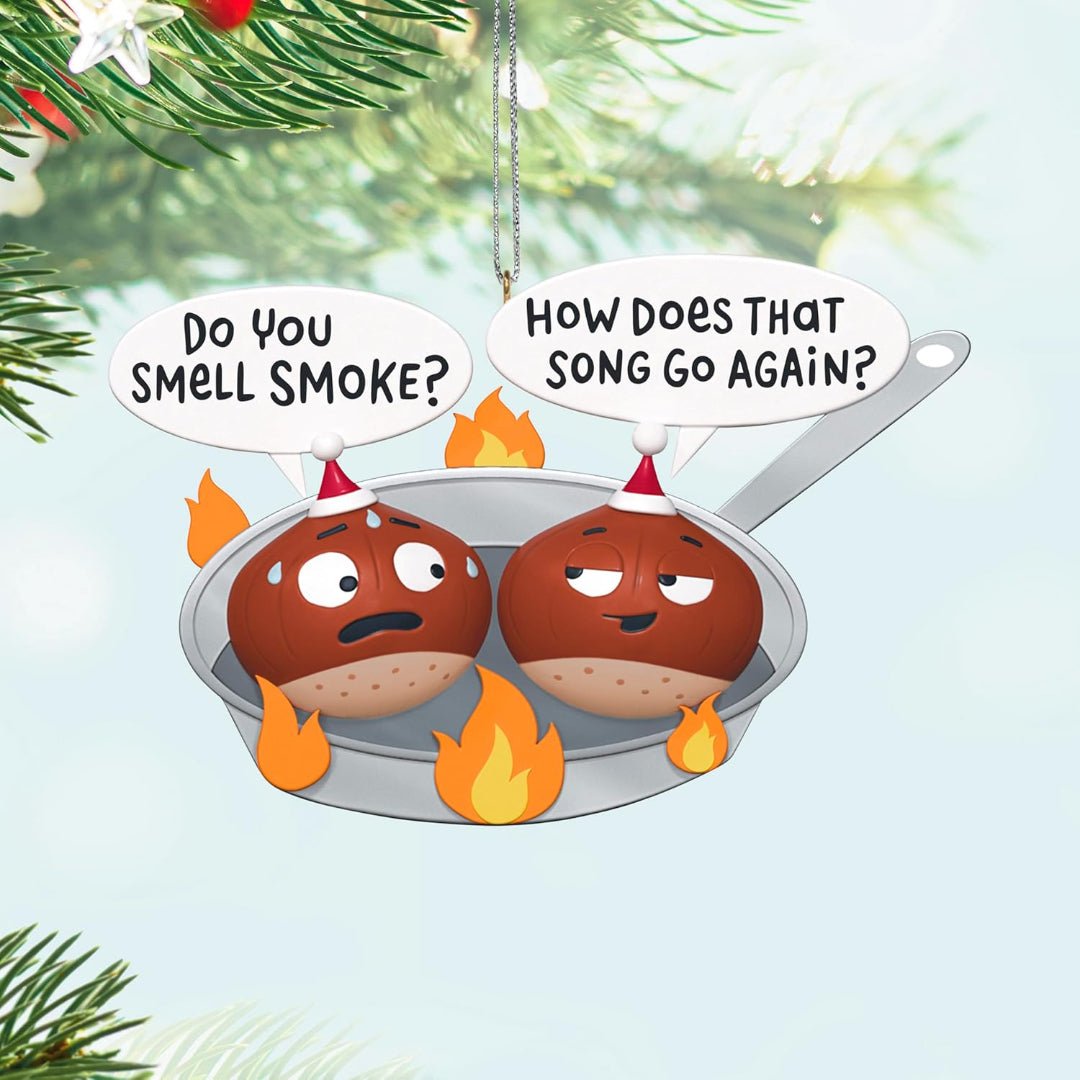 Chestnuts Roasting 2025 Keepsake Ornament