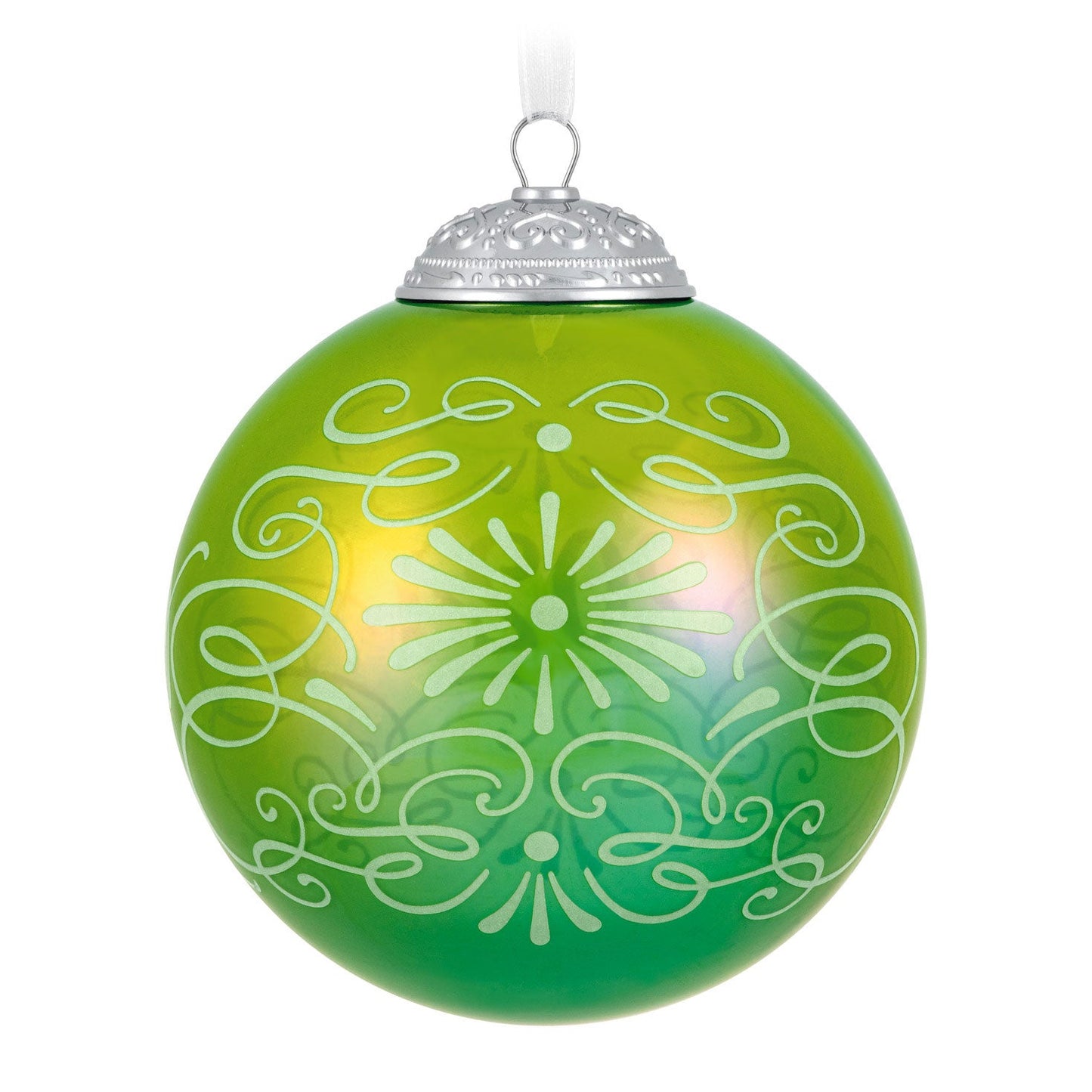 Christmas Commemorative #12 2024 Glass Ball Keepsake Ornament