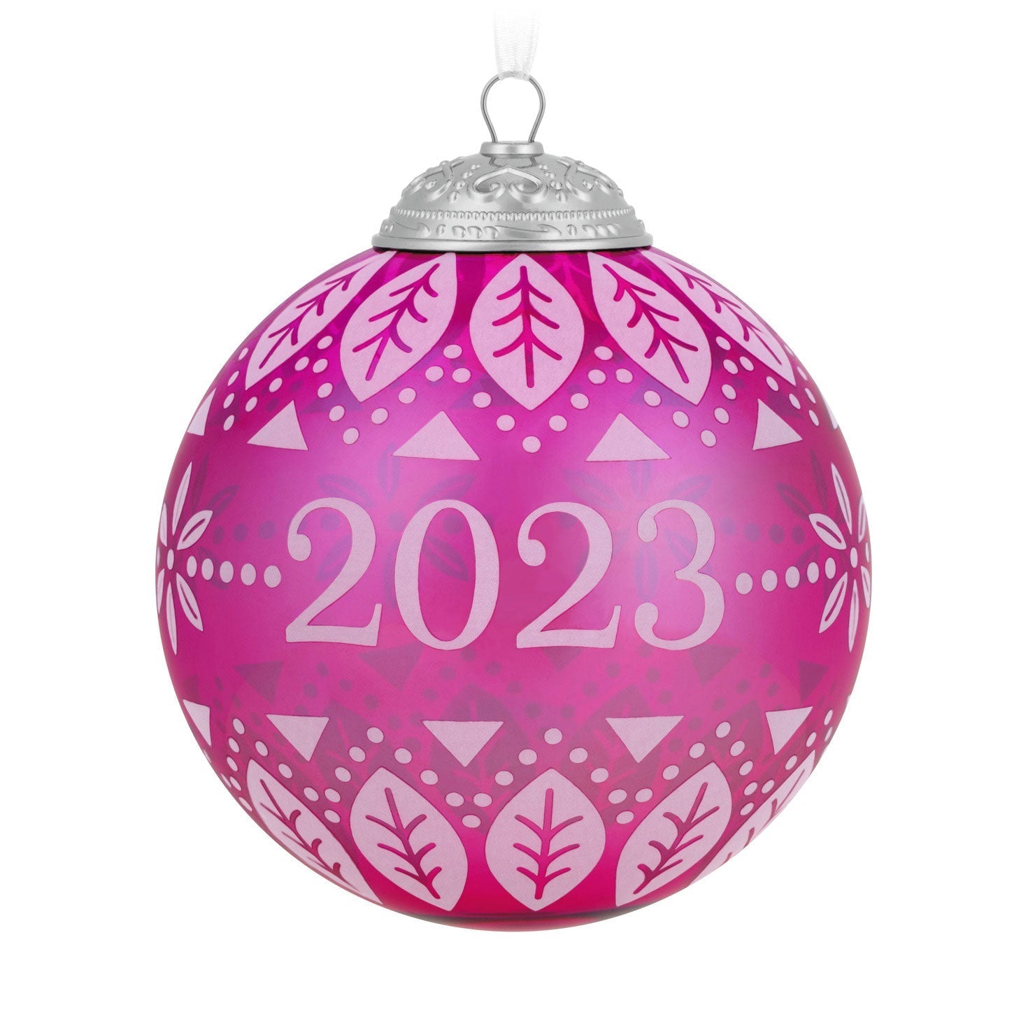 Christmas Commemorative 2023 Glass Ball #11, 2023 Keepsake Ornament