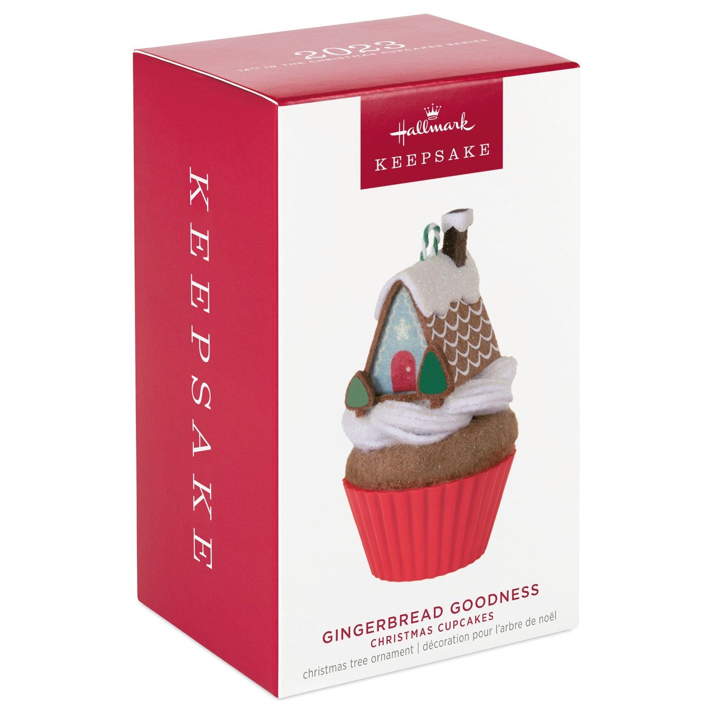 Christmas Cupcakes Gingerbread Goodness, 2023 Keepsake Ornament