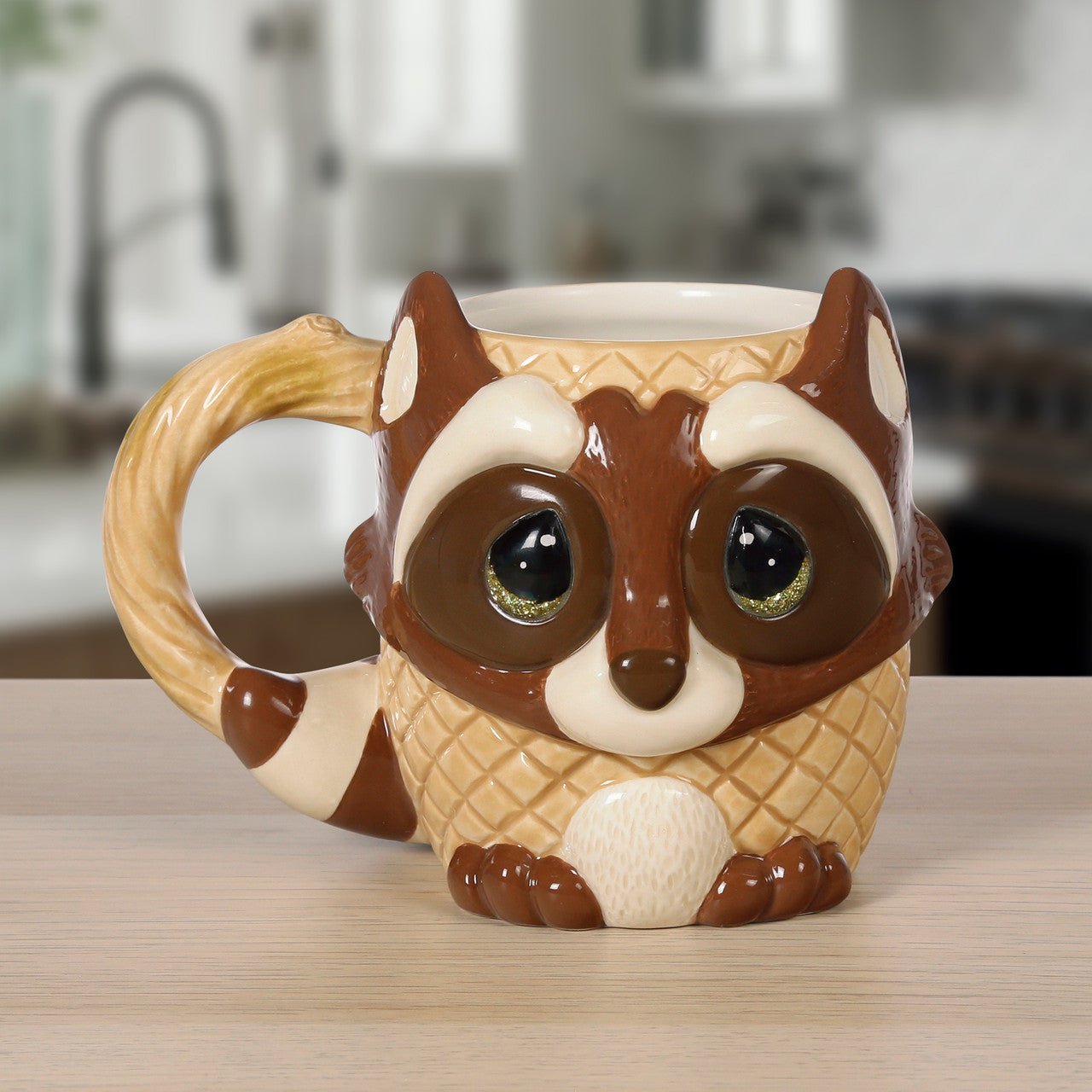 Christmas Raccoon Mug