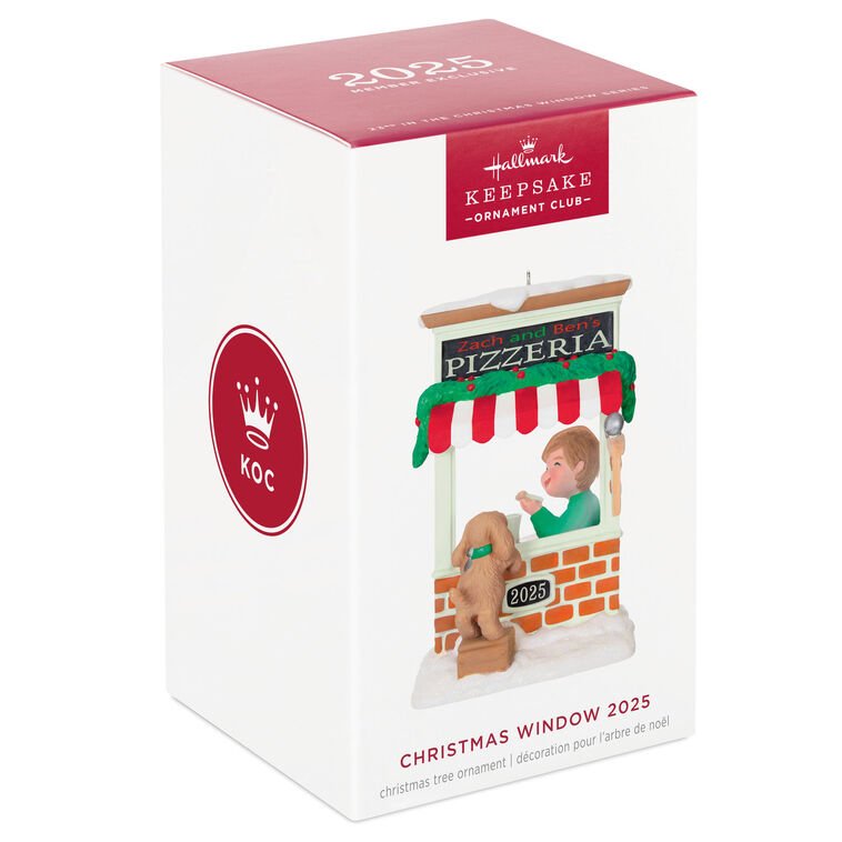 Christmas Window 2025 23rd in the series 2025 Keepsake Ornament