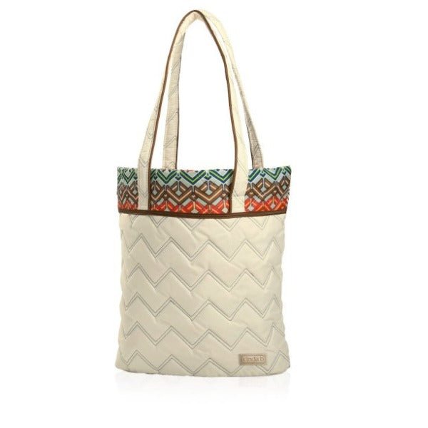 cinda b Essentials Tote - Ravinia Ivory