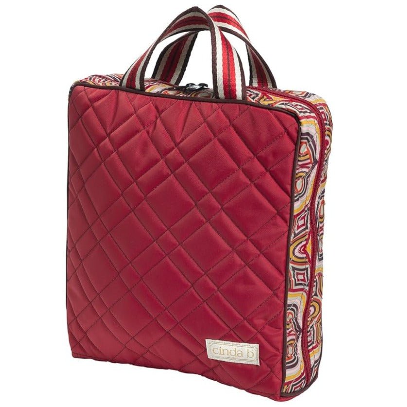 cinda b Vertical Cosmetic Bag - Amore