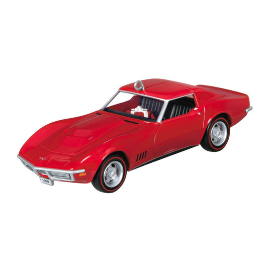 Classic American Cars 1968 Chevrolet Corvette L88 2024 Metal Keepsake Ornament