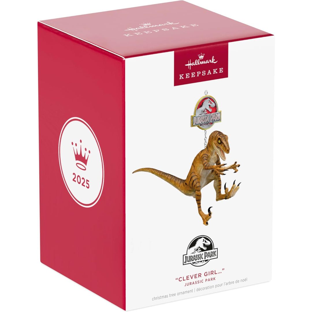 Clever Girl... Jurassic Park 2025 Keepsake Ornament