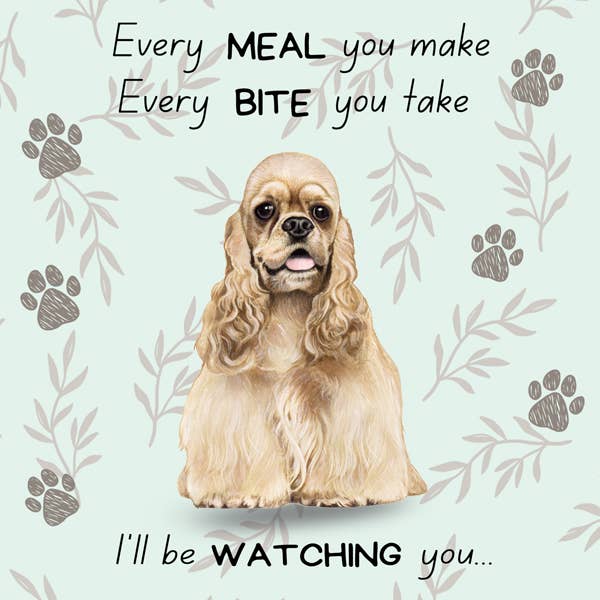 Cocker Spaniel Oven Mitt Set