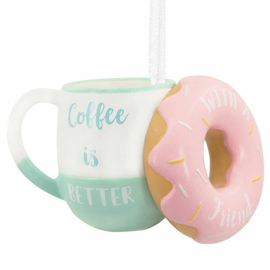 Coffee and Friends Tree Trimmer Ornament