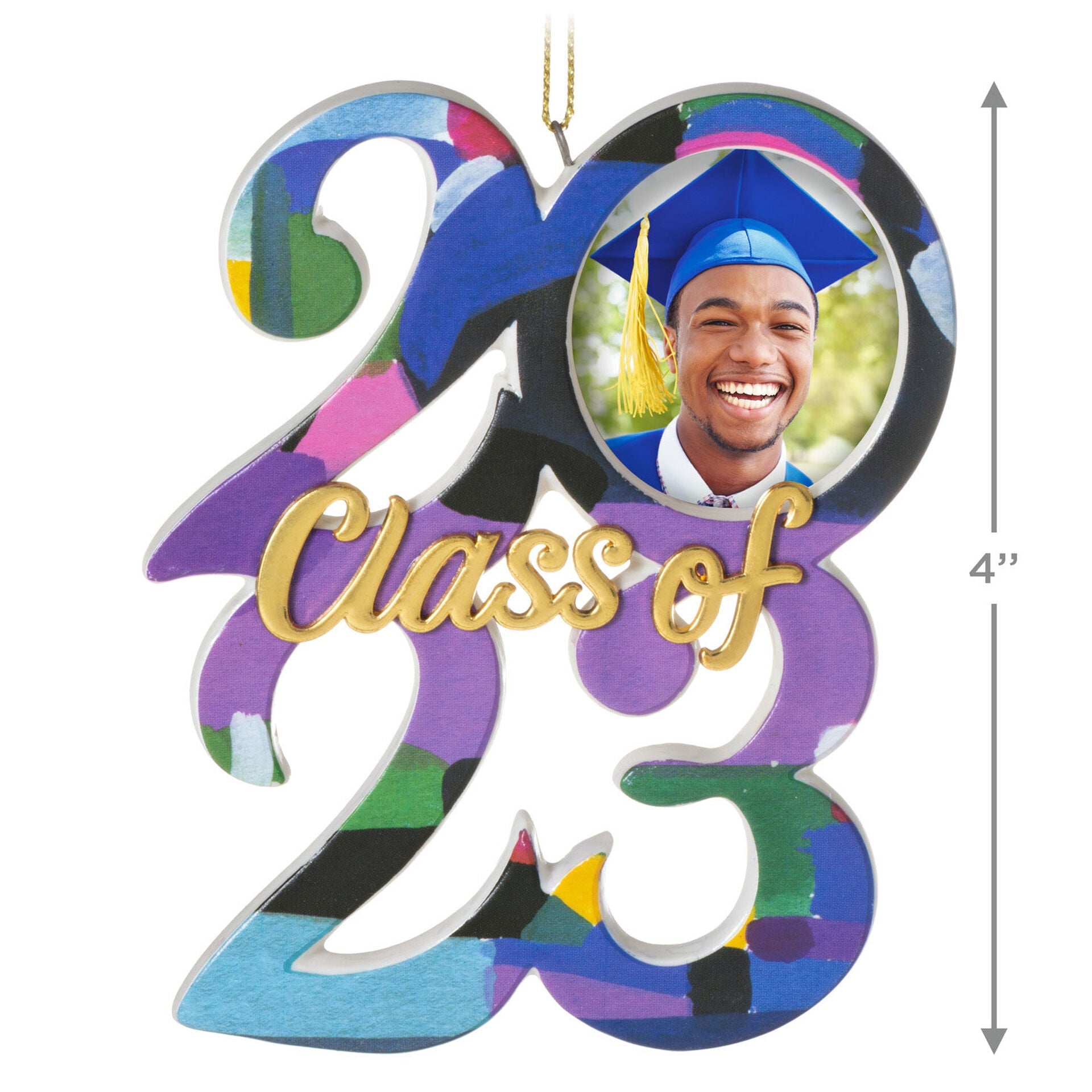 Congrats, Grad! Photo Frame Class of 2023 Keepsake Ornament