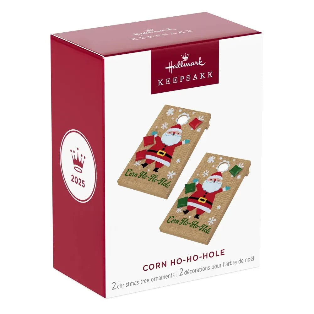 Corn Ho - Ho - Hole 2025 Keepsake Ornament