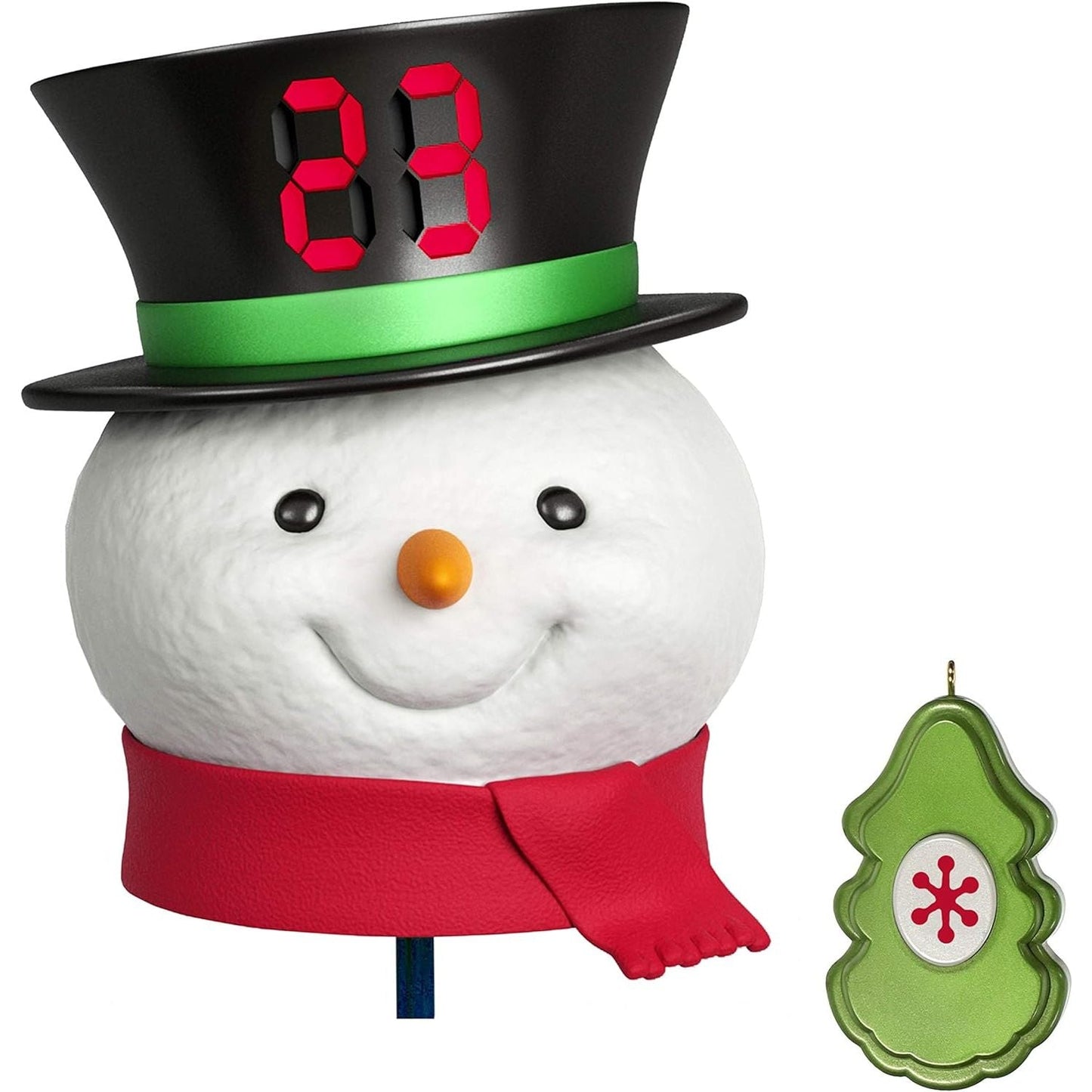 Countdown to Christmas Snowman Tree Topper, 2020 Hallmark Keepsake