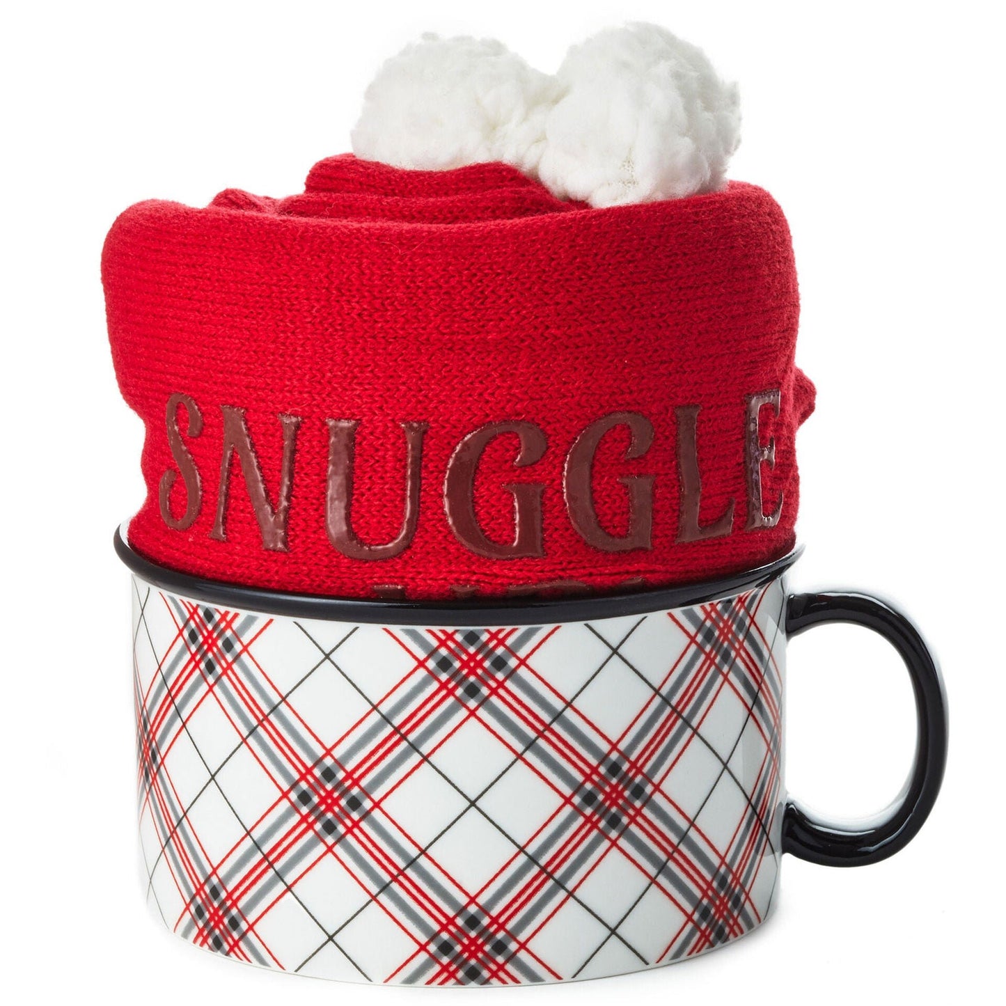 Cozy Mug and Socks Holiday Gift Bundle, Set of 2