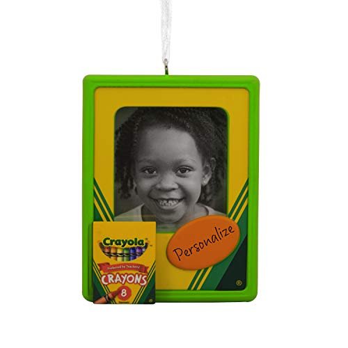 Crayola Picture Frame Personalized Hallmark Ornament