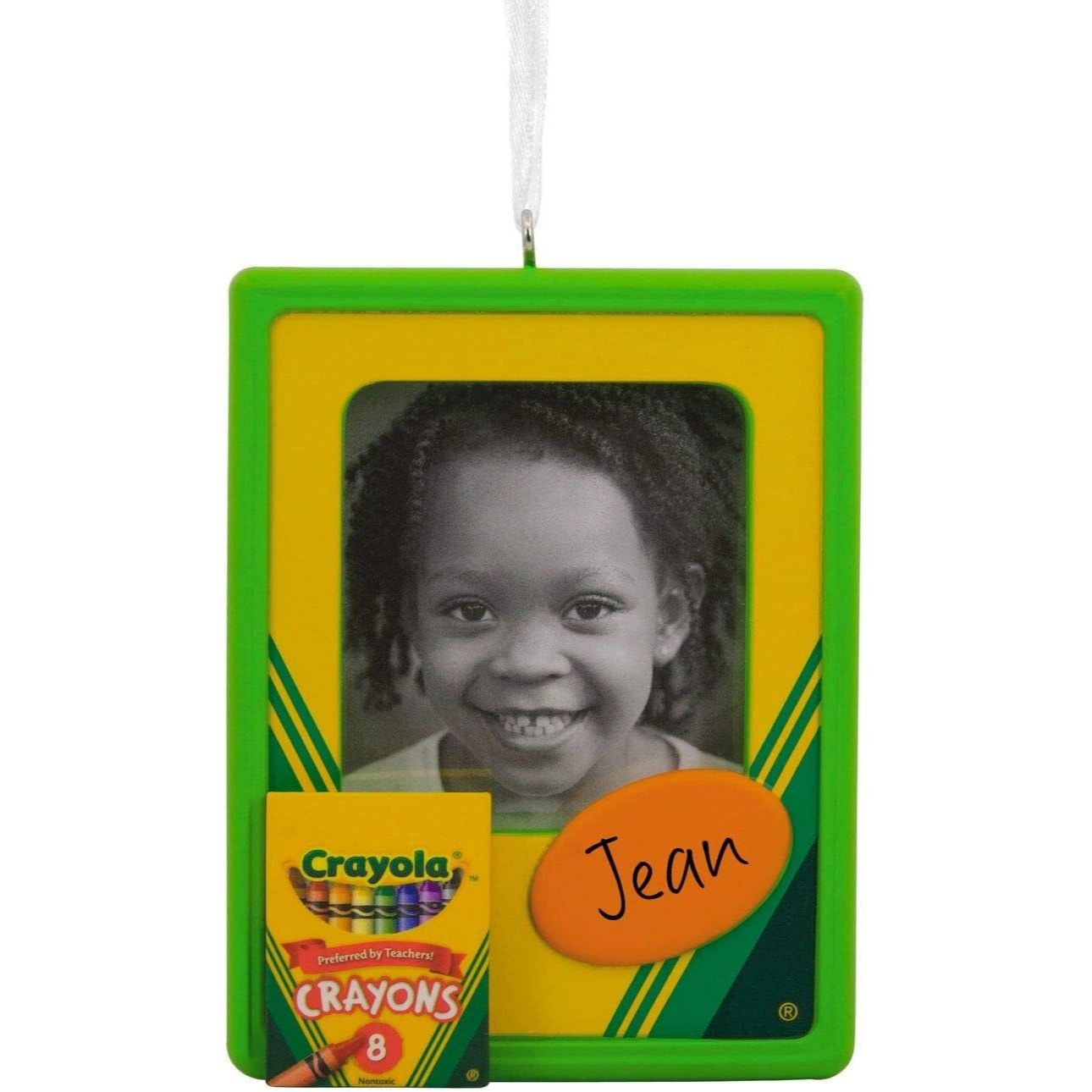 Crayola Picture Frame Personalized Hallmark Ornament