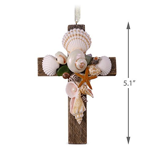 Cross of The Sea, Porcelain, 2018 Keepsake Ornament