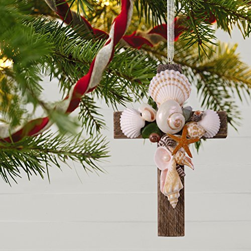 Cross of The Sea, Porcelain, 2018 Keepsake Ornament