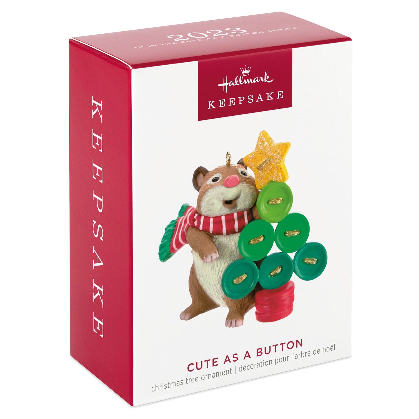 Cute as a Button, 2023 Keepsake Ornament