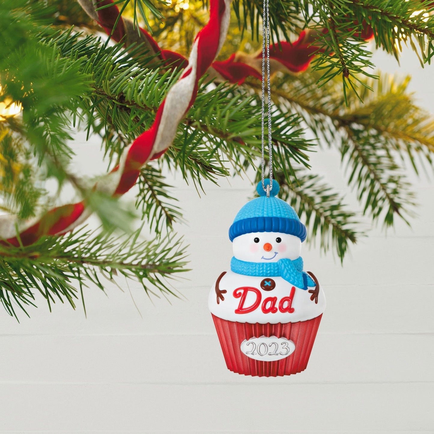 Dad Cupcake, 2023 Keepsake Ornament