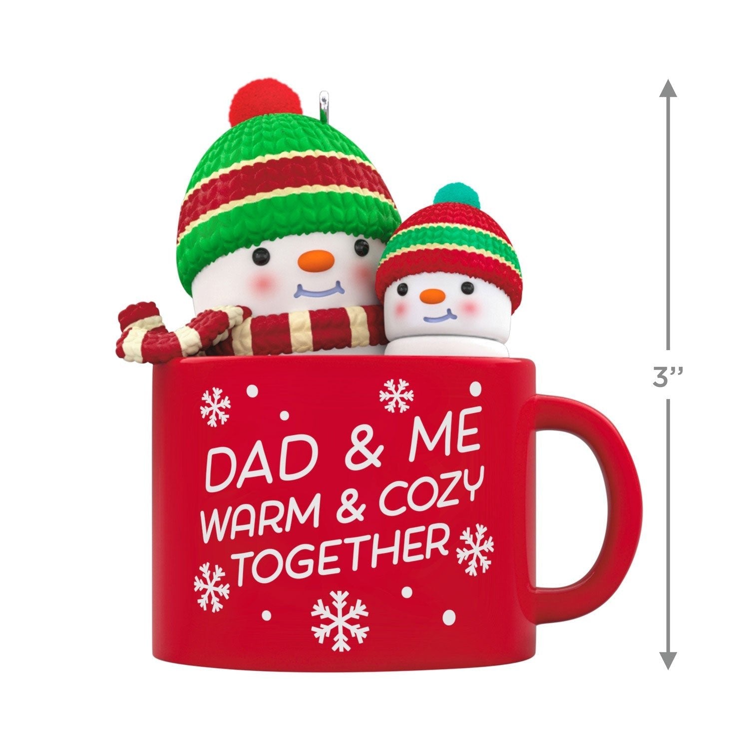 Dad & Me Hot Cocoa Mug, 2023 Keepsake Ornament