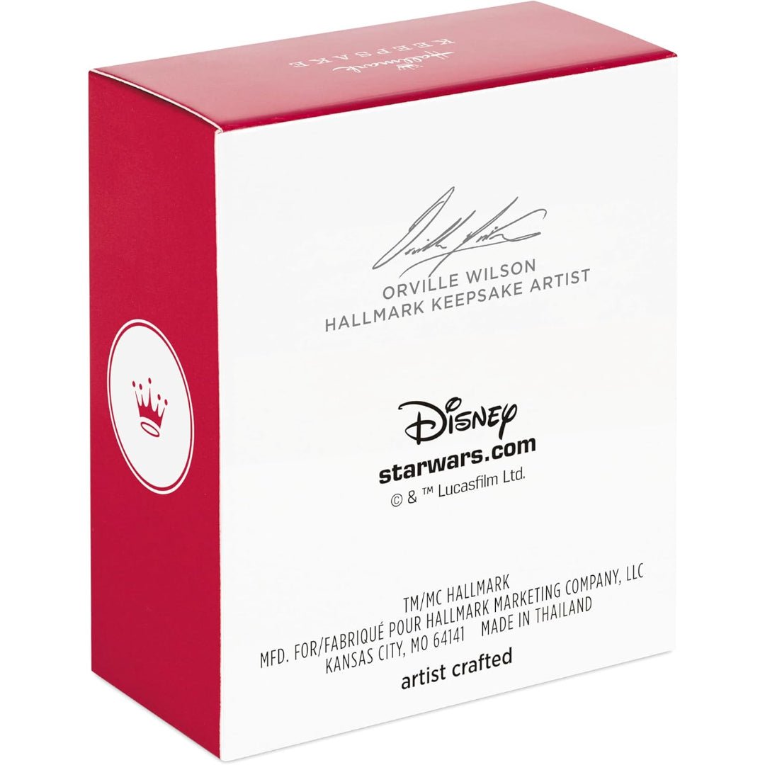 Darth Vader's TIE Fighter Star Wars 2025 Miniature Keepsake Ornament