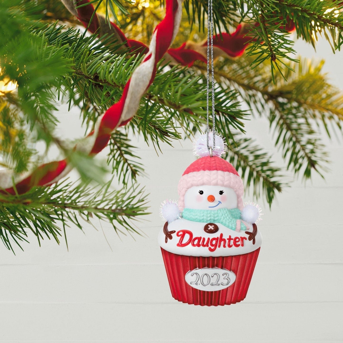 Daughter Cupcake, 2023 Keepsake Ornament